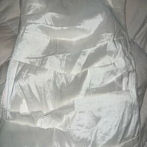 12th Tribe Strapless White Dress